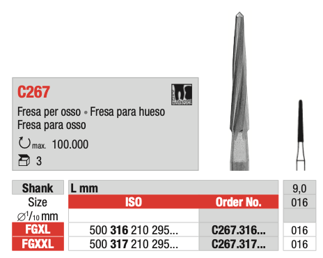 Broca Cirúrgica (C267) | EDENTA