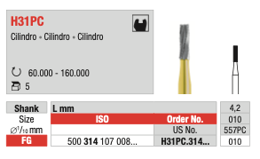 Broca PowerCut (H31PC) | EDENTA