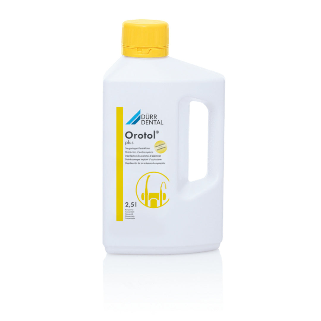 Orotol Plus - Desinfectante para unidades de succión | 2.5L 