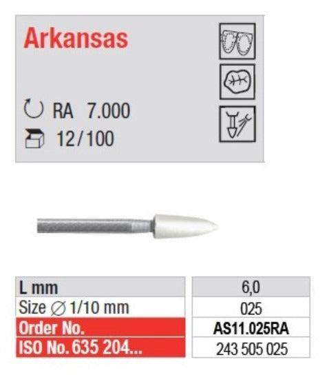 Polidor Abrasivo RA Compósito Arkansas | Chama Vela