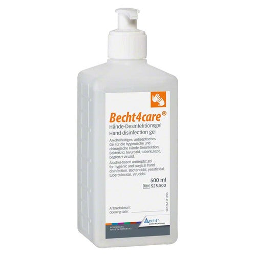 Becht4care - Gel antiséptico | 500ml